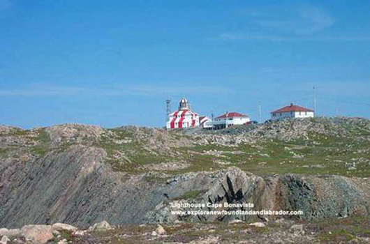 The Historic Lighthouse at Cape Bonavista, Newfoundland and Labrador