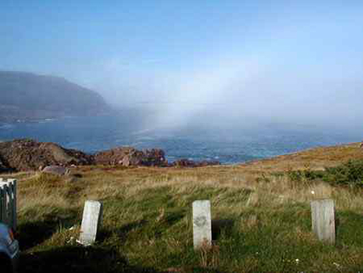 Fog At Blackhead along the East Coast Trail, Newfoundland and Labrador