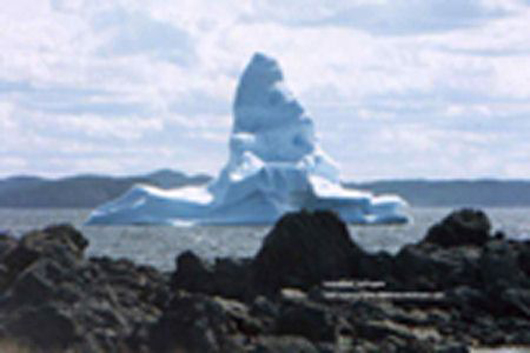 Iceberg near Twillingate, Newfoundland and Labrador