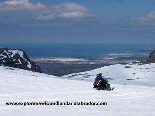 Snowmobiling in Gros Morne, Newfoundland and Labrador-Picture#3.