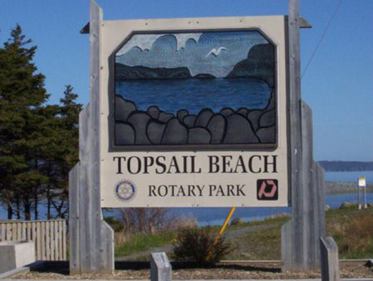 Topsail Beach-View #1, Conception Bay South, Newfoundland and Labrador.